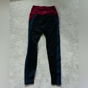 Beyond Yoga Color block 7/8 leggings